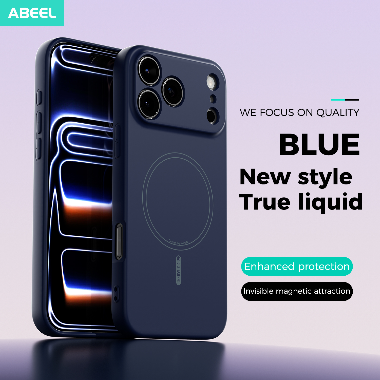 iPhone 18 Pro Max Protective Case Magnetic - back view