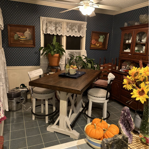 Roesler 4 - Person Counter Height Dining Set