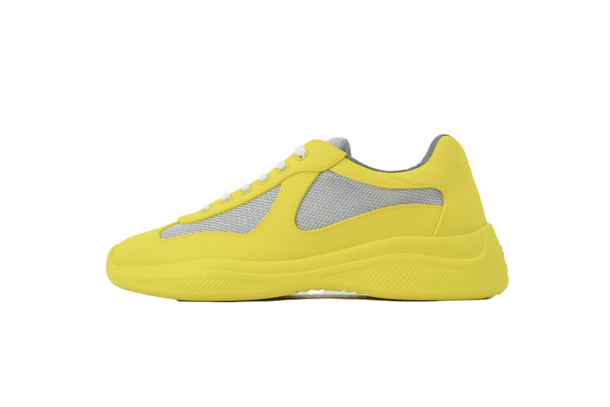 Prada America's Cup Sneakers Yellow