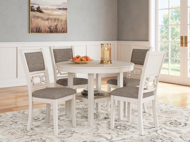 Wrenning / Langwest / Erinberg Dining Table and 4 Chairs