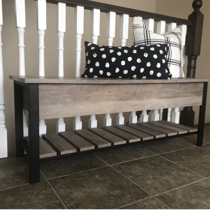 Ochlocknee Flip Top Storage Bench