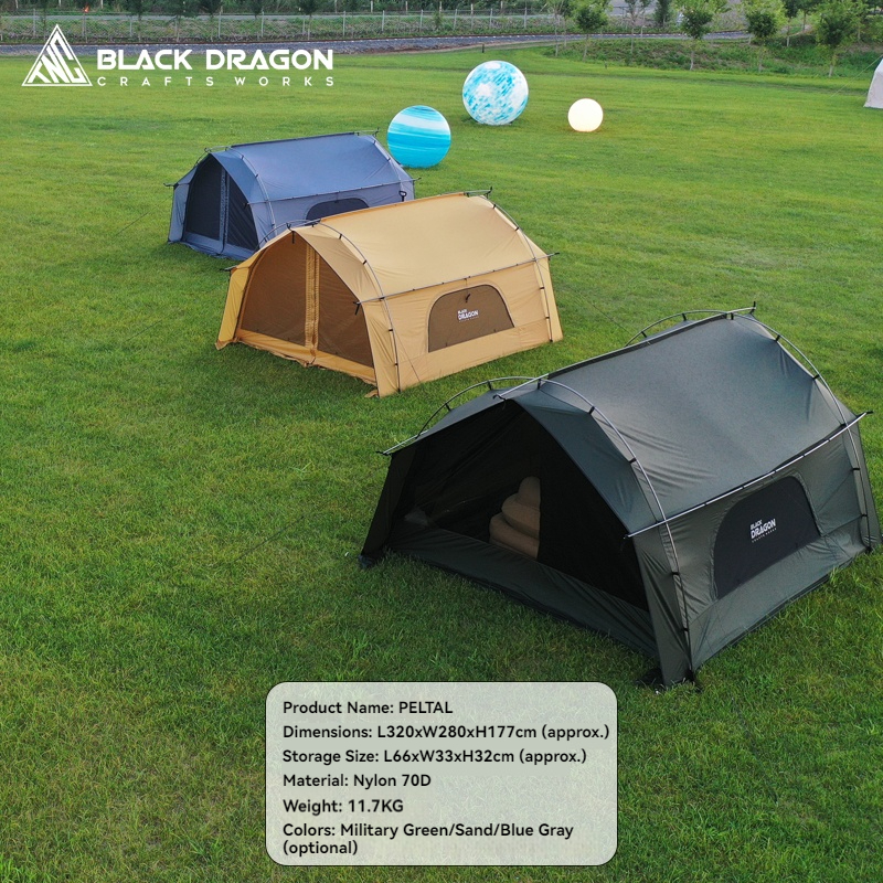 BLACK DRAGON PELTA L Nylon Tent