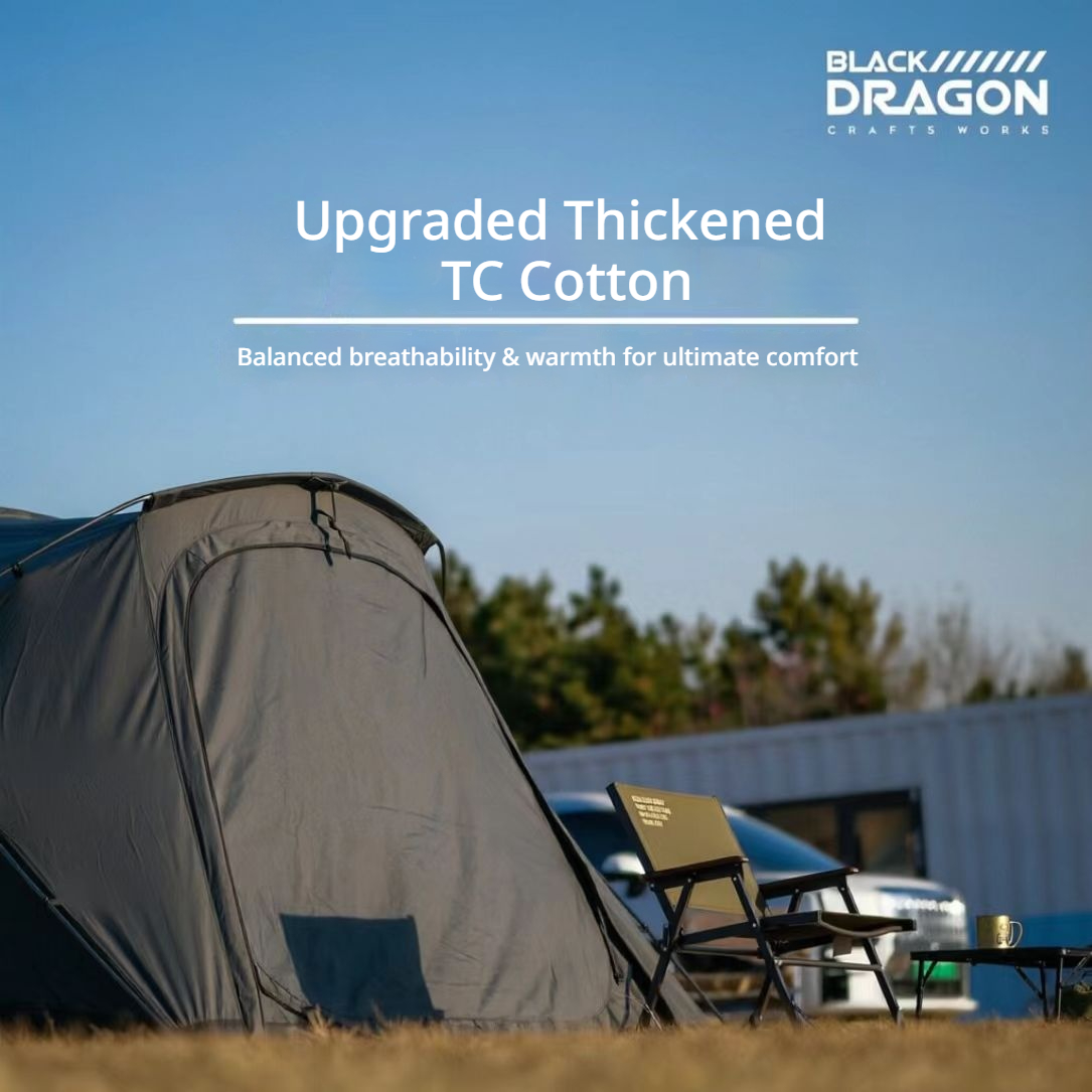 BLACK DRAGON 4Ppro Cotton Fabric Tent