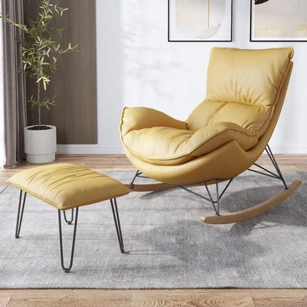 Rocking chair recliner sofa