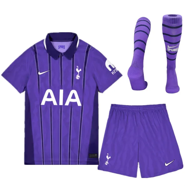 Kids Tottenham Hotspur Third Suit & Socks 26/27