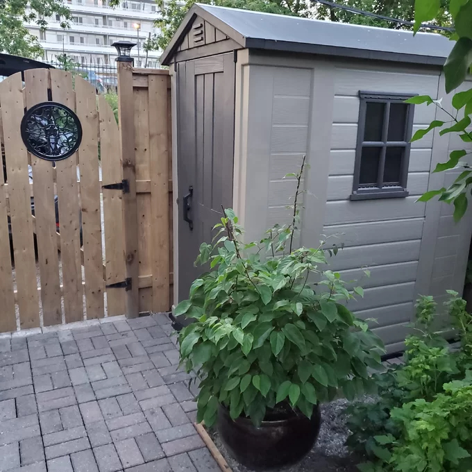 Factor 6 x 4 FT Strong Storage Shed Made Of Extremely Durable