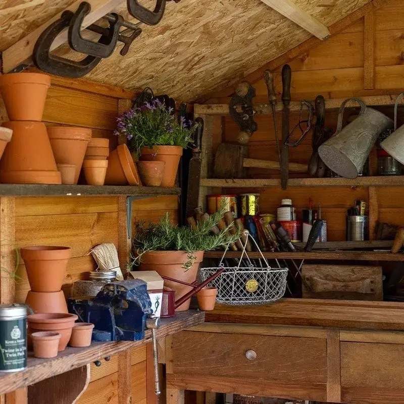 8' x 6' Forest Shiplap Potting Shed (1.8m x 2.4m)