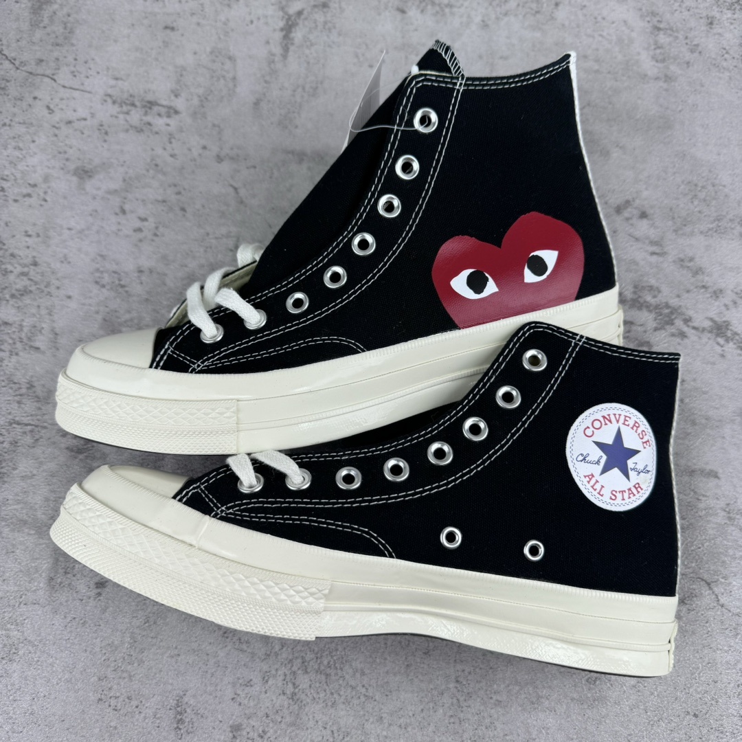 Converse Chuck Taylor 70s x CDG Play Black High Top Classic