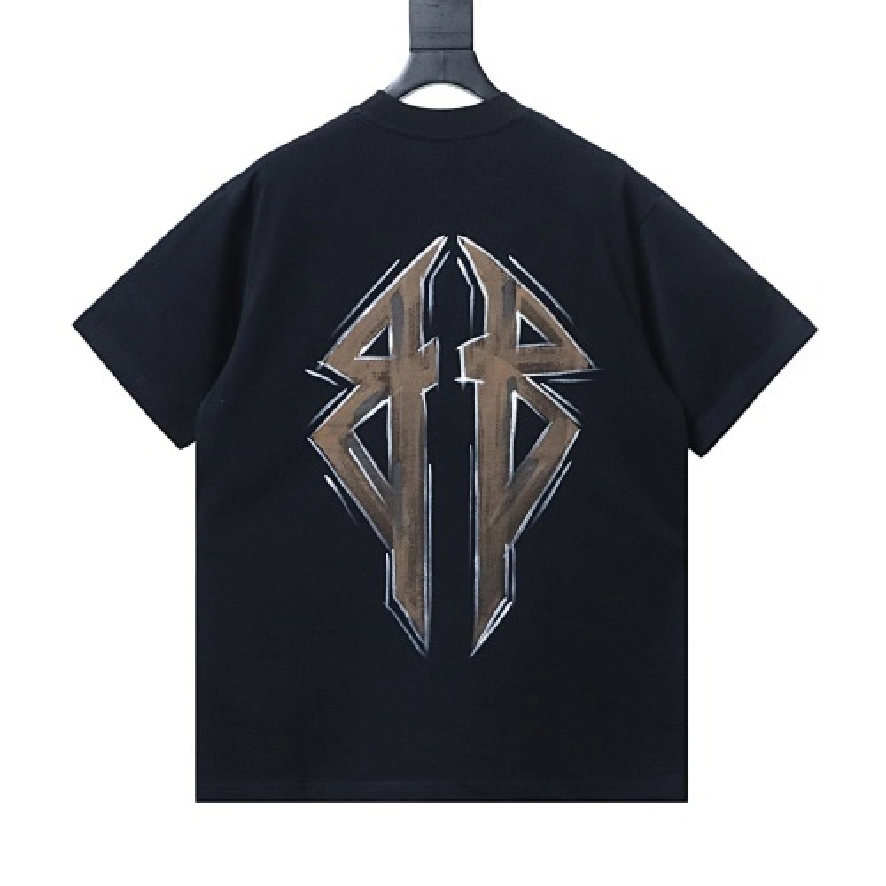 Balenciaga Heavy Matal Cotton T-shirt White/Black - ogsneaker