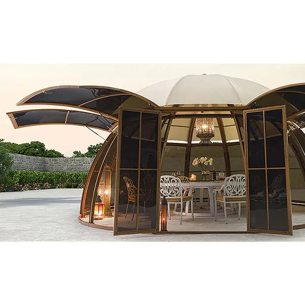 Outdoor sun room tent shade villa
