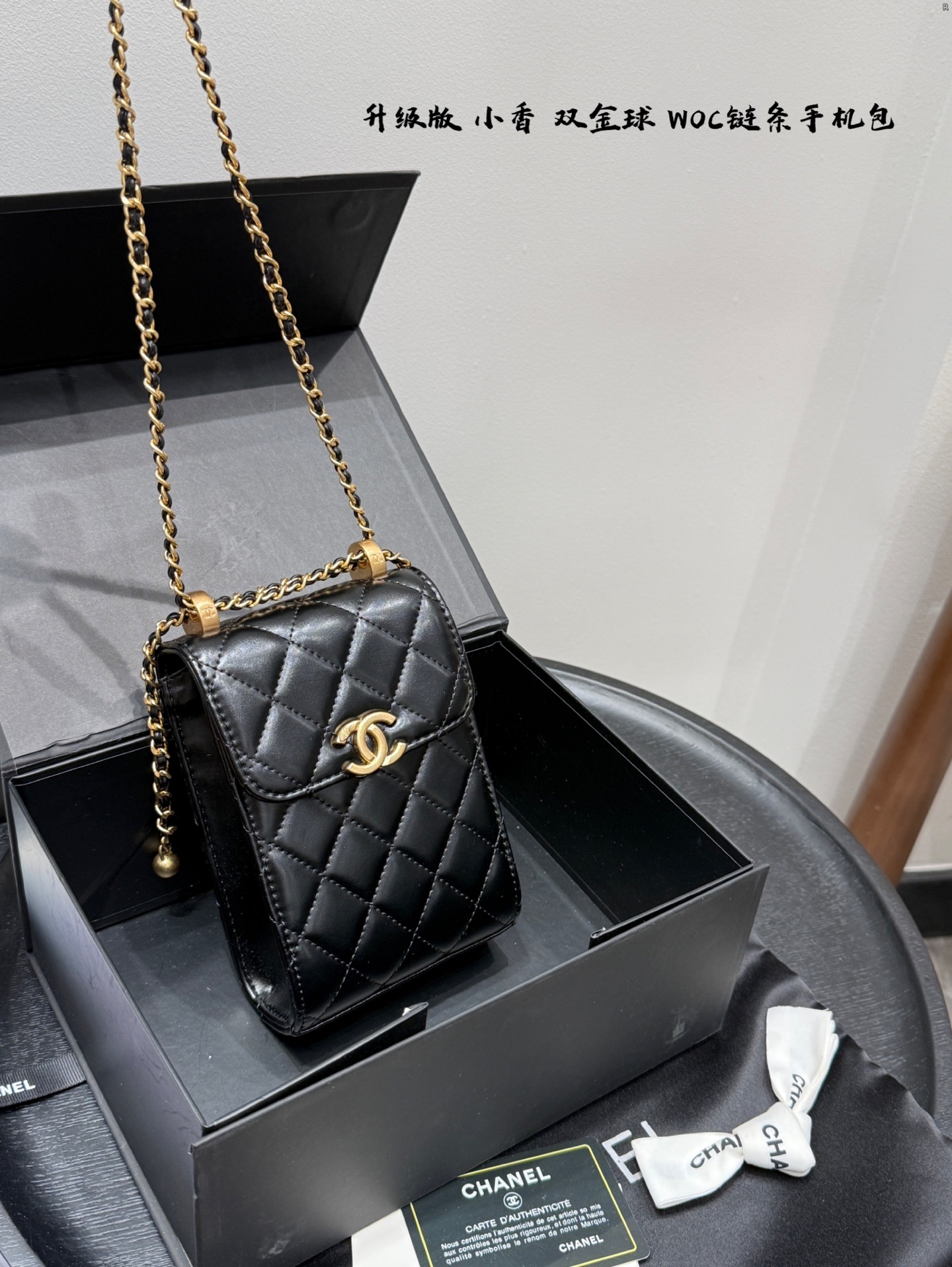 Chanel WOC Gold Ball