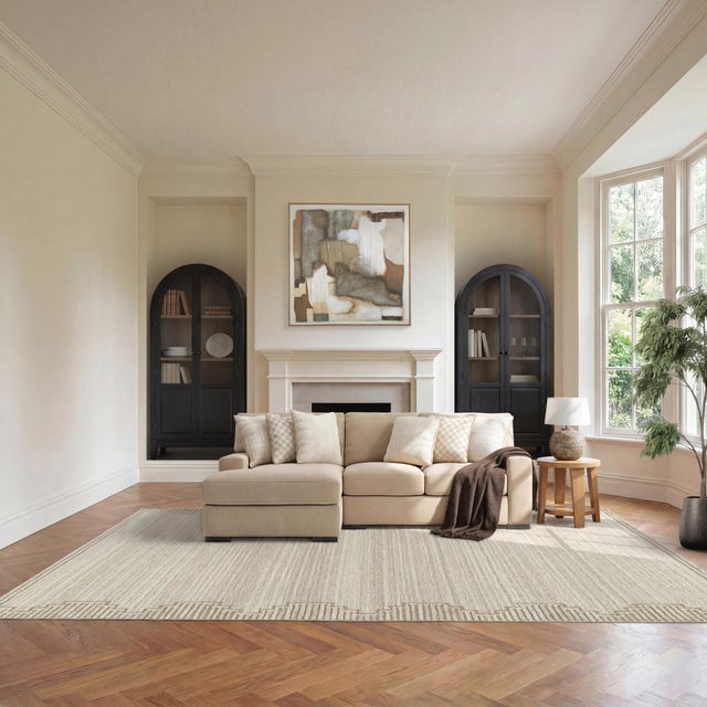 Larce 2-Piece Next-Gen Nuvella™ Performance Fabric Sofa Chaise