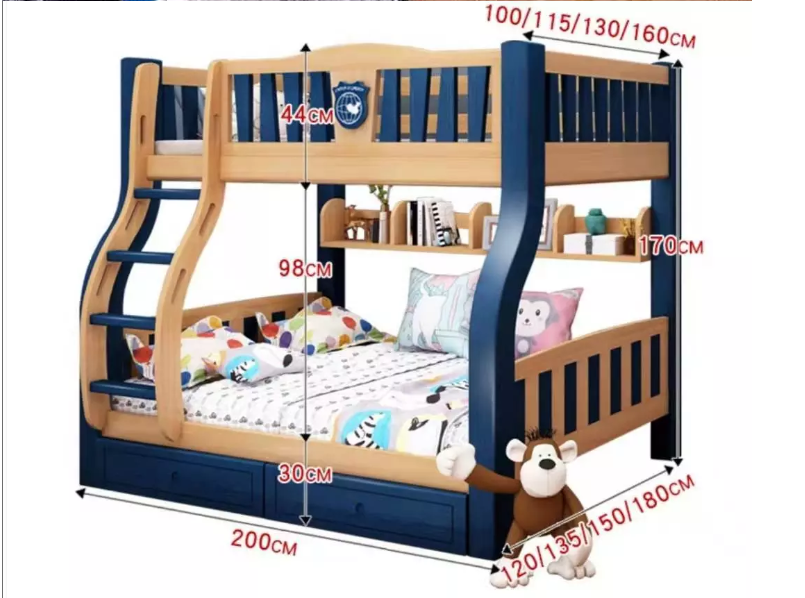 Twin Full Twin double over double Bunk Beds for Kids adult with