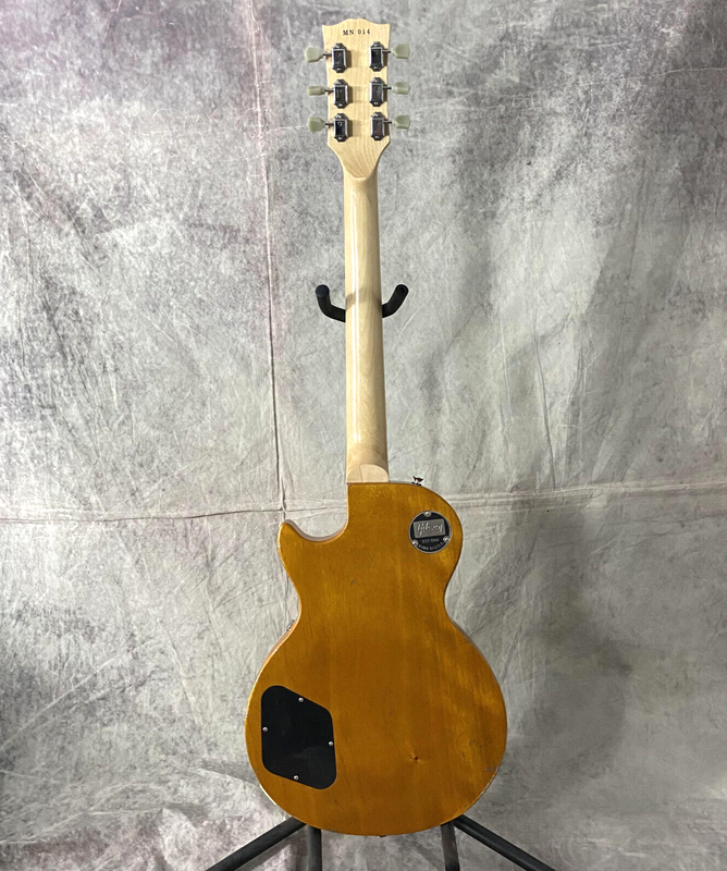 6 String Mike Ness Deluxe Electric Guitar Aged Gold Handed Relics Old