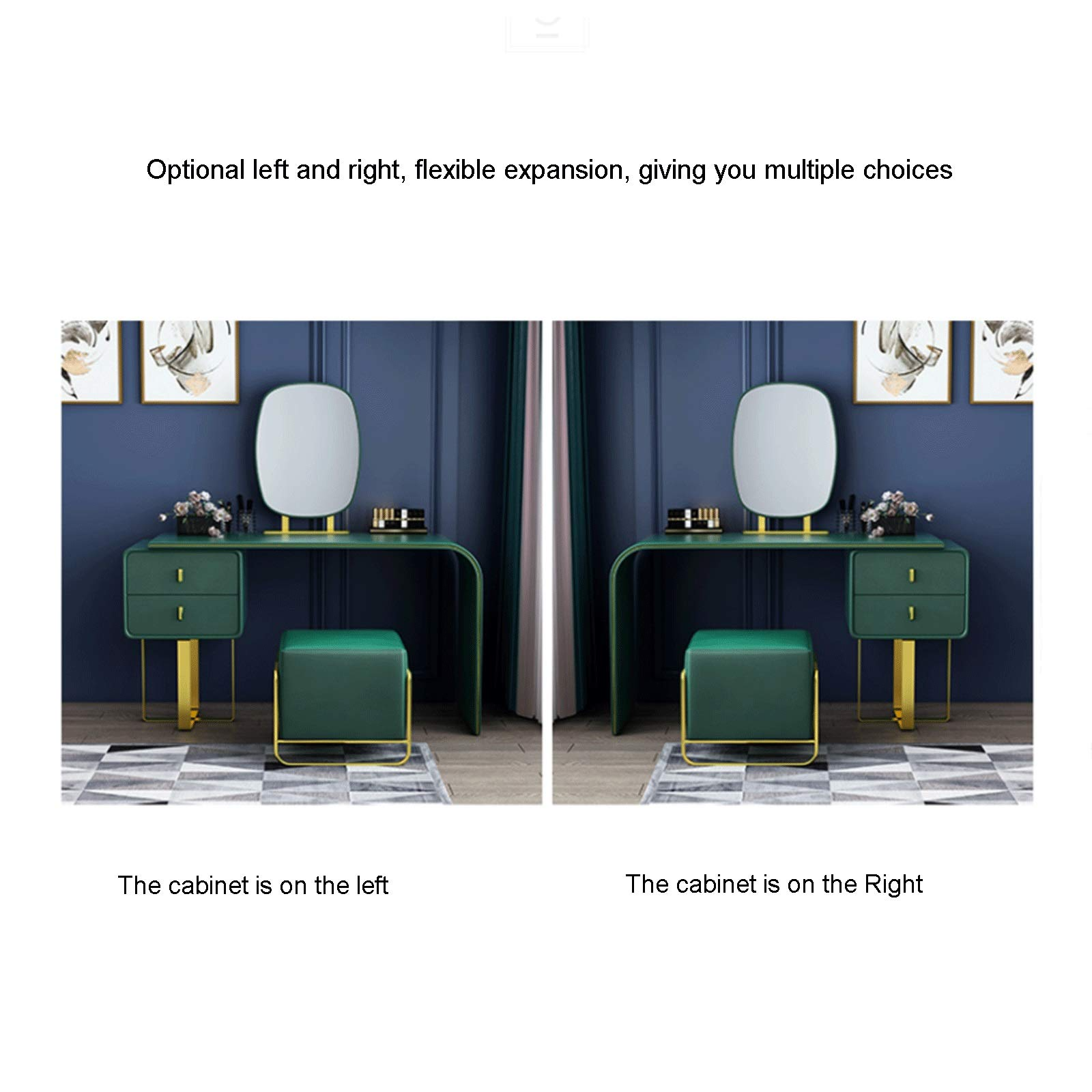 Vanity Bedroom Dresser Set Bedroom Dressing Table with Storage