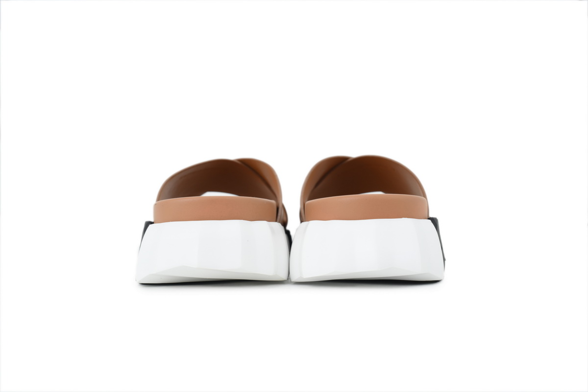 Hermes Infra Sandals Brown