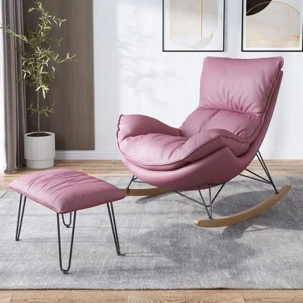 Rocking chair recliner sofa