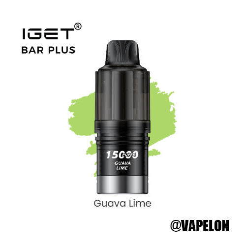 IGET BAR V4 Pod 15000 Puffs - Guava Lime