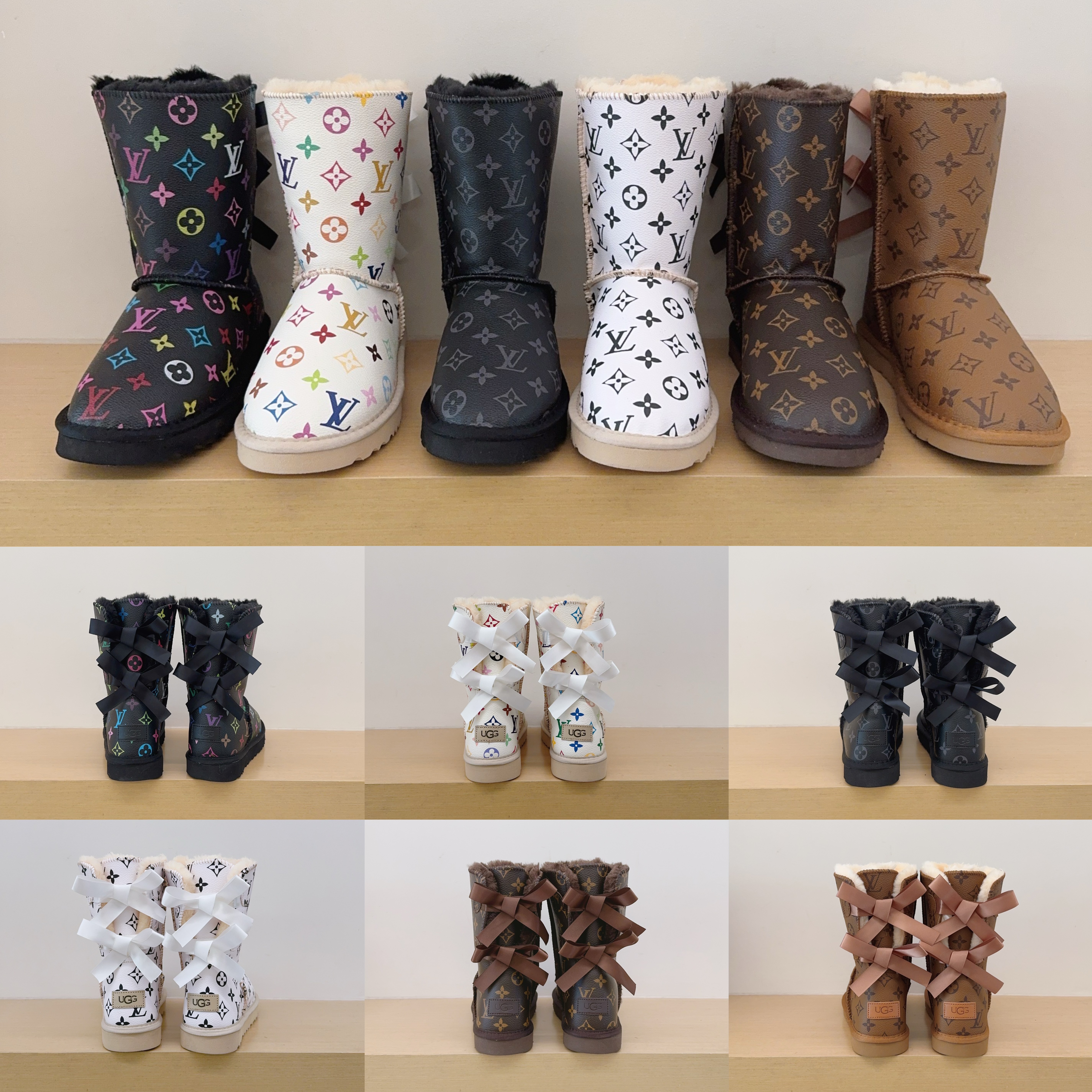 UGG Kids Collaboration Double Ribbon