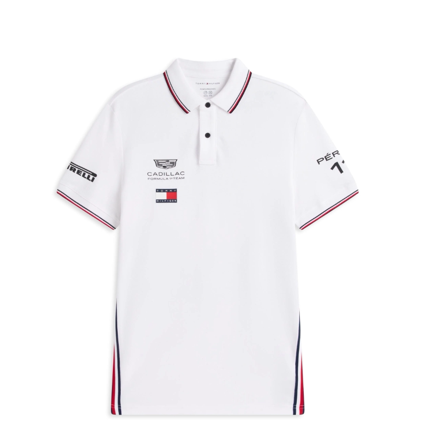 Cadillac White Polo Shirt F1 Jersey 2026