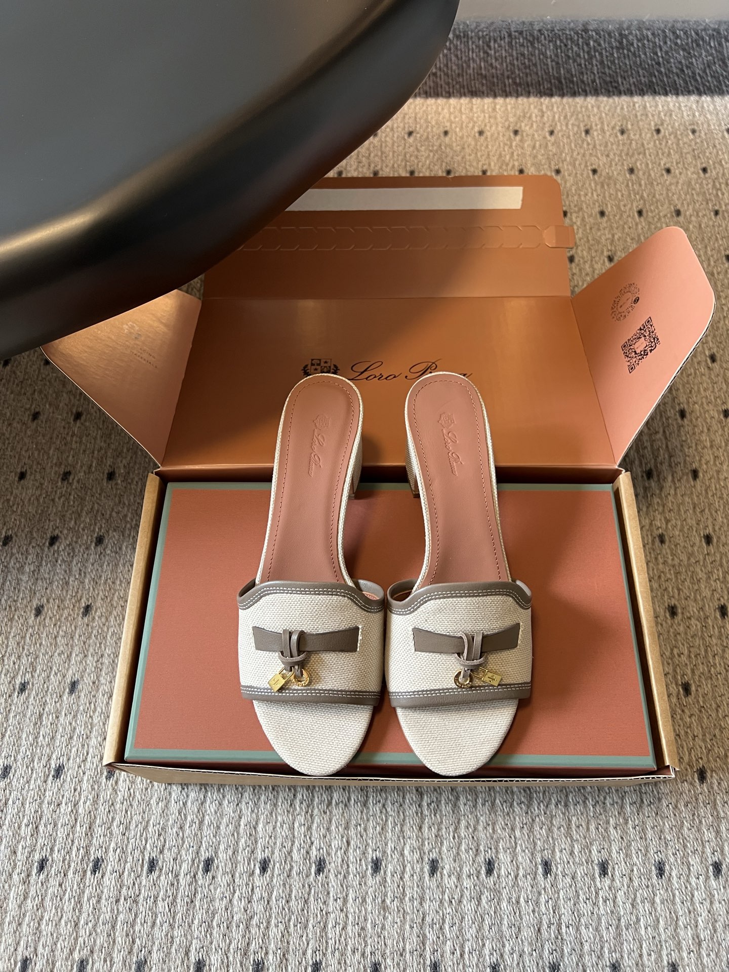 Loro Piana Charms Mule Sandals