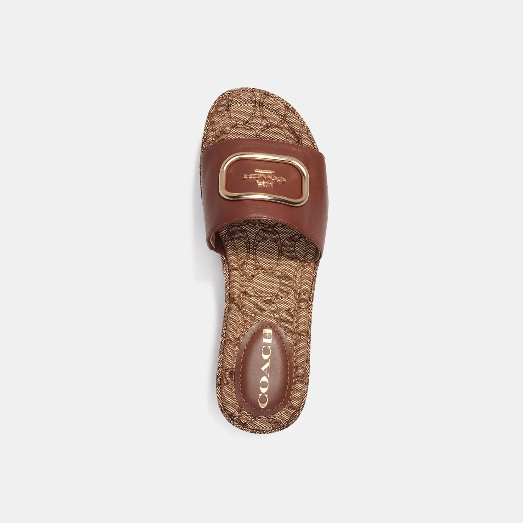 Outlet Eloise Sandal In Signature Chambray