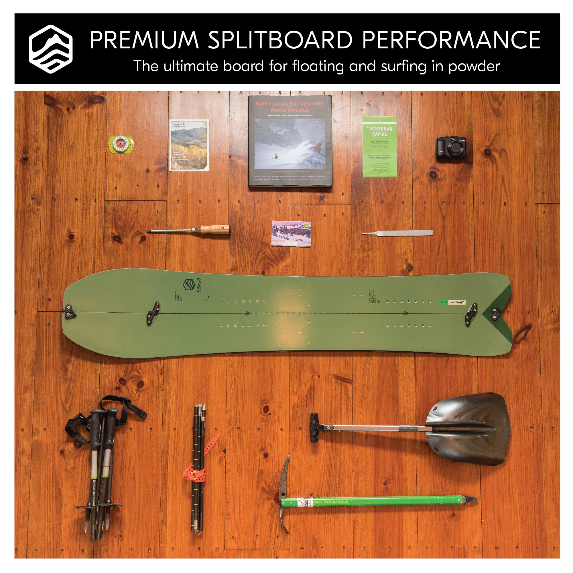 Cabin Mountain Tools Northern Light Snowboard All Mountain