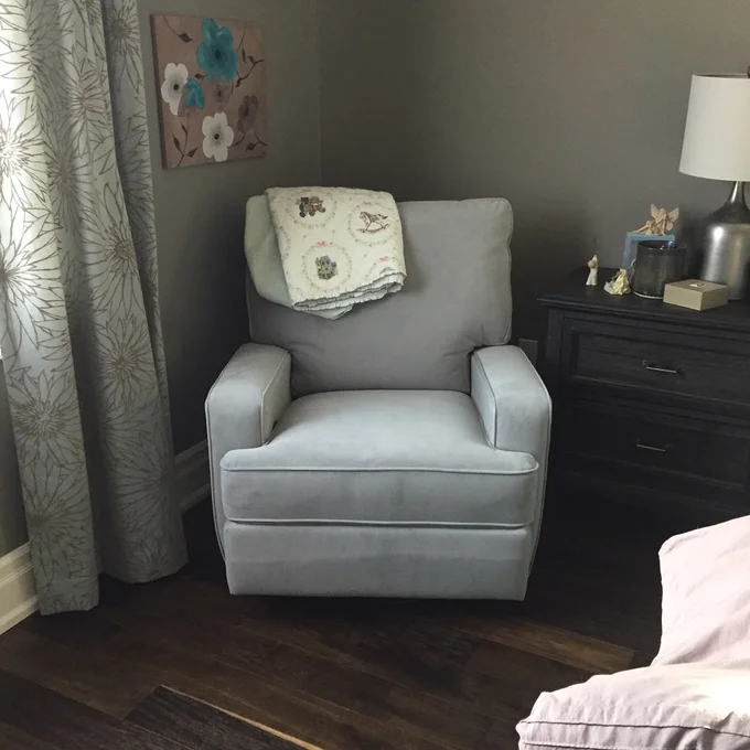 Abingdon Swivel Reclining Glider Nursery Chair