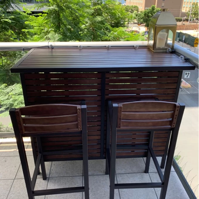 Libnah 3 Piece Bar Set