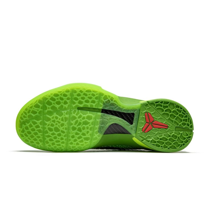 Nike Zoom Kobe 6 Protro Grinch Green Black Sneakers For Men