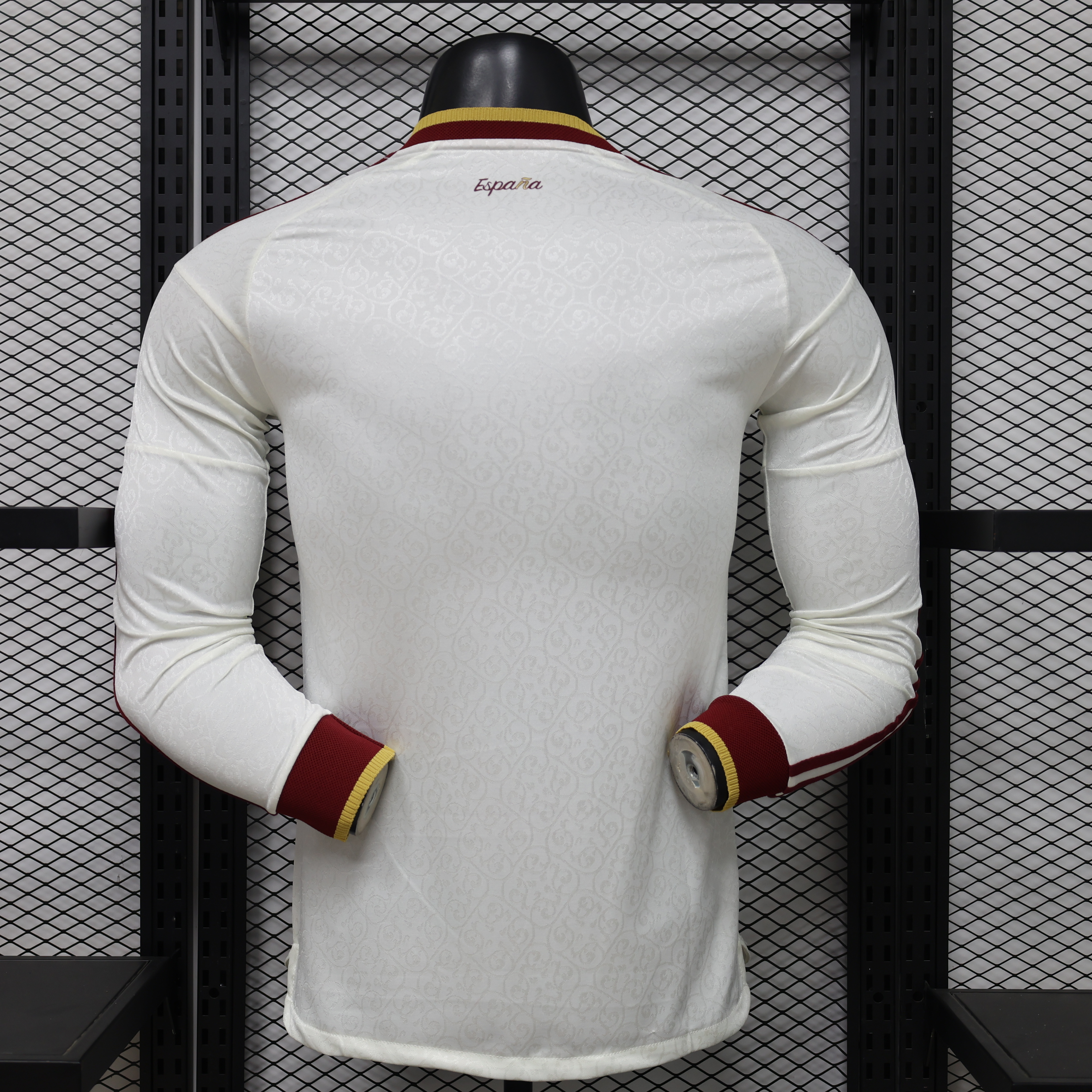 Spain Away Long Sleeves Jersey Player Version World Cup 2026