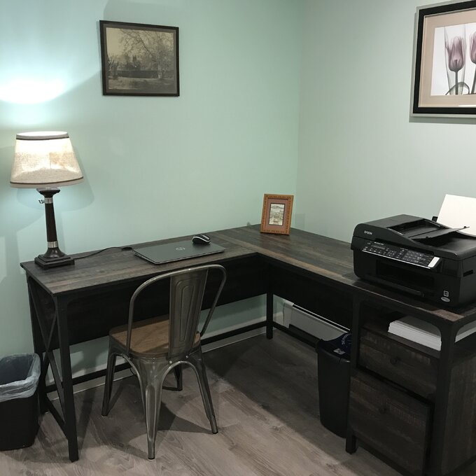 Hovey L-Shape Executive Desk