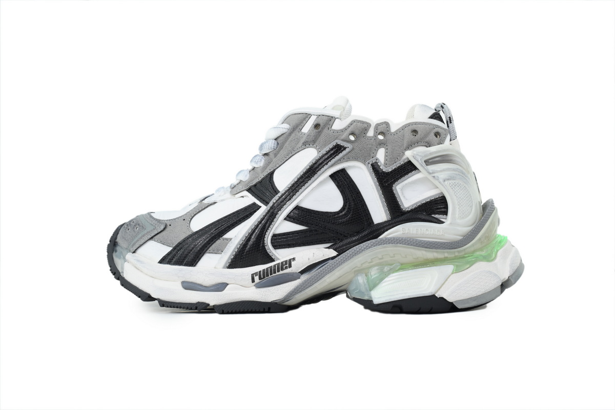 Balenciaga Runner White Grey LED 853223 WRNLD 9012