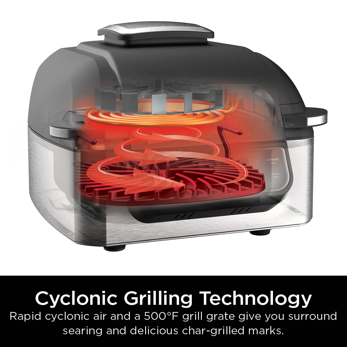 Ninja AG301 Foodi 5-in-1 Indoor Grill with Air Fry