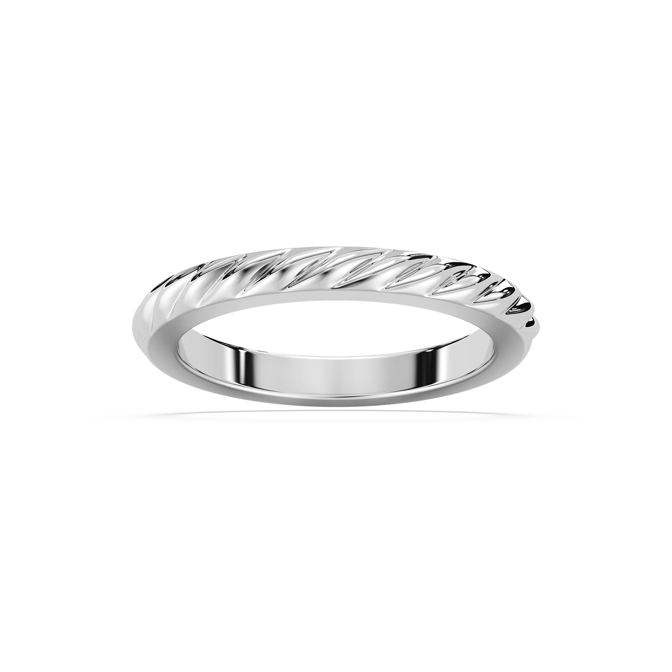 Lille 2.50mm Twist Plain Metal Band