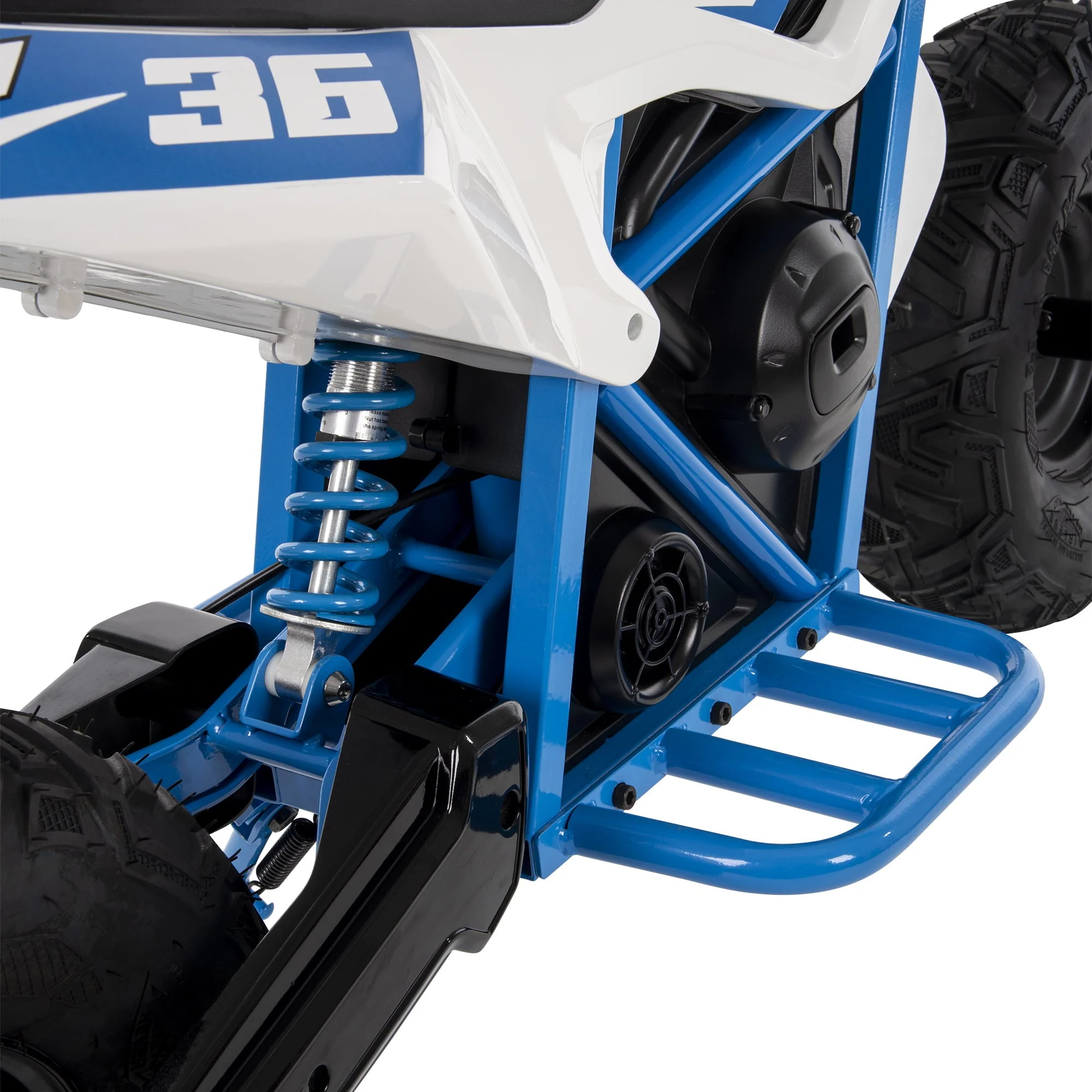 Huffy CR8-R 36V Electric Mini Bike, White