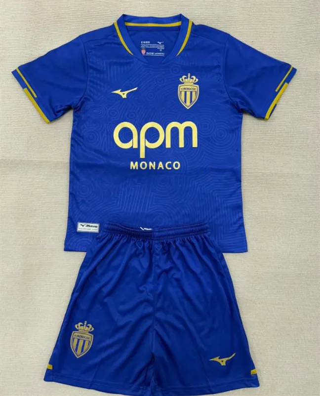 Kids AS Monaco Away Suit 25/26