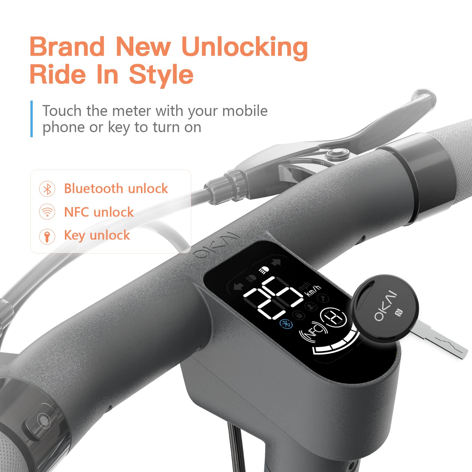Electric Scooter with Seat