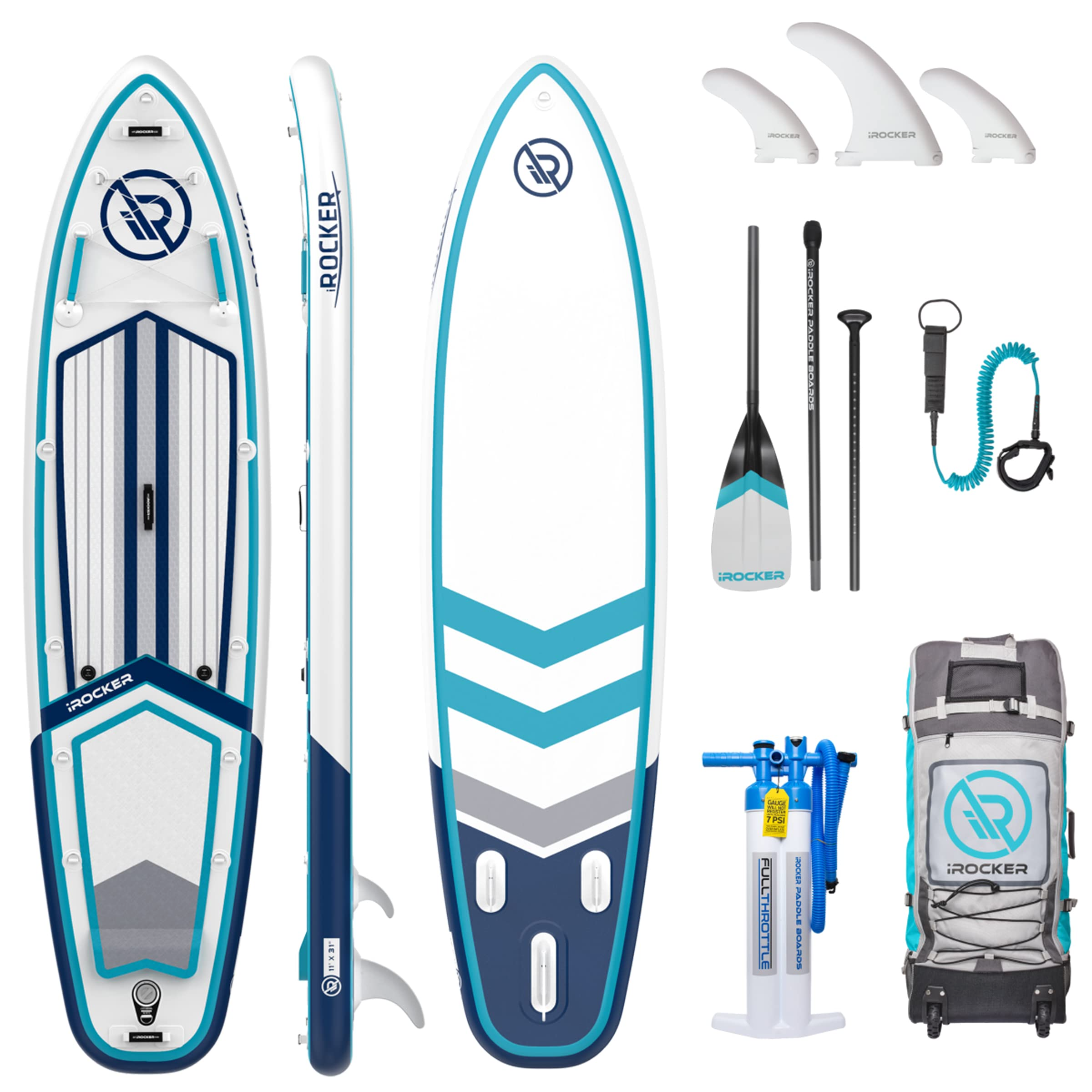 Inflatable Stand Up Paddle Board with Premium SUP Accessories