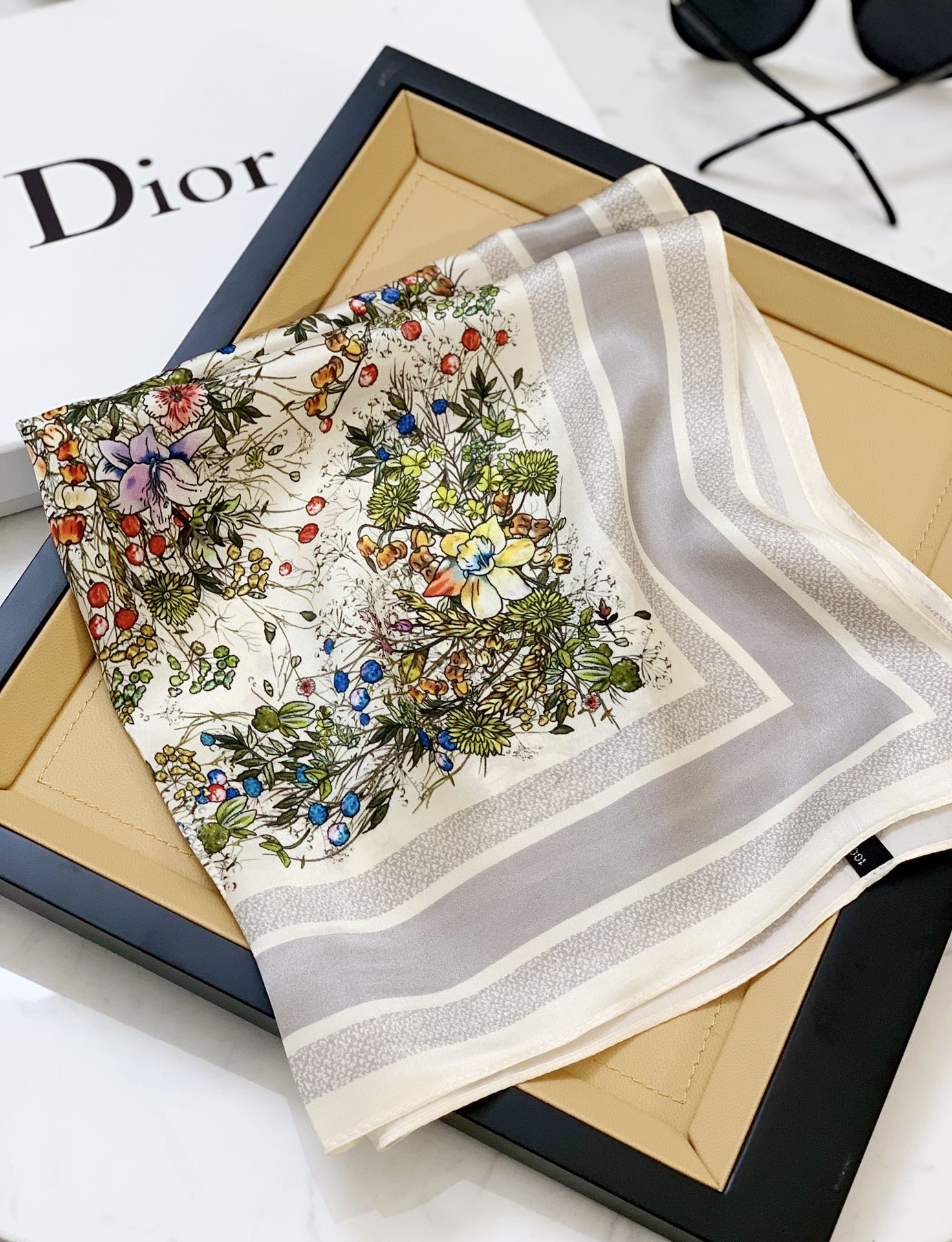 Dior Square Scarf Style 002