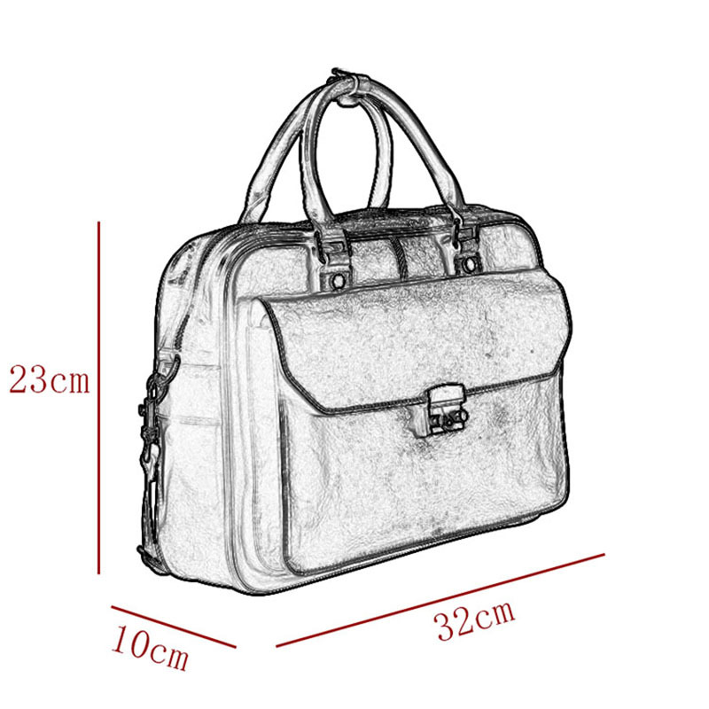 Vintage Leather Briefcase