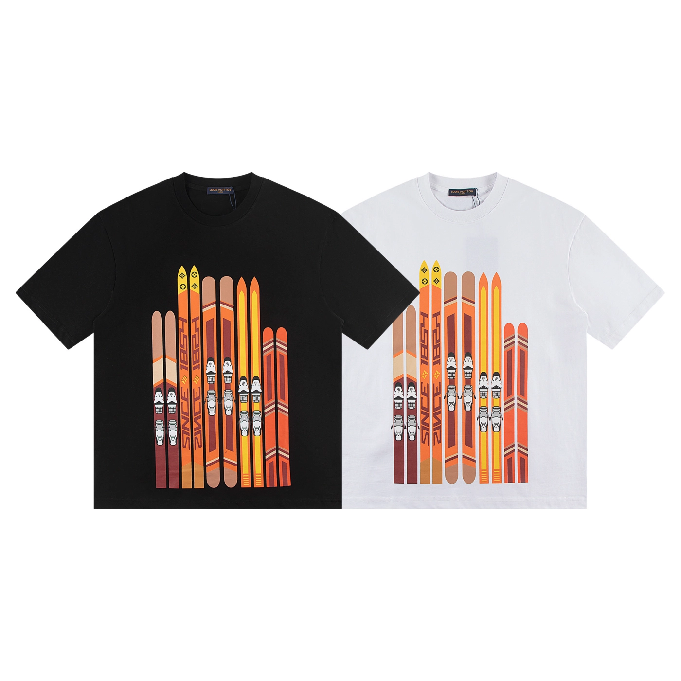 Louis Vuitton Printed Cotton T-Shirt