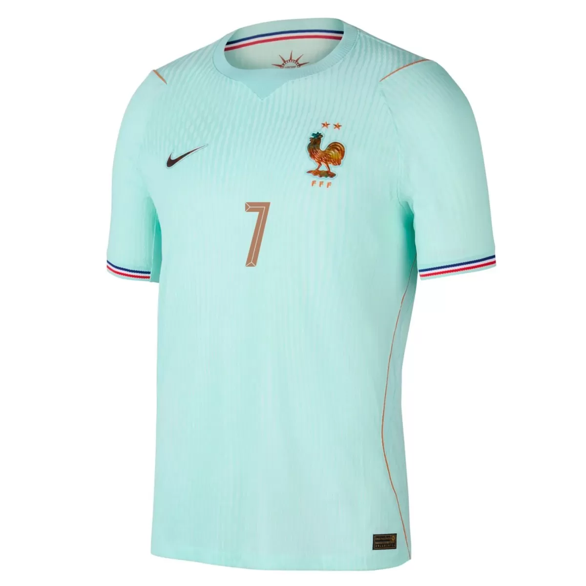 DEMBELE #7 France Away Match Jersey Player Version World Cup 2026