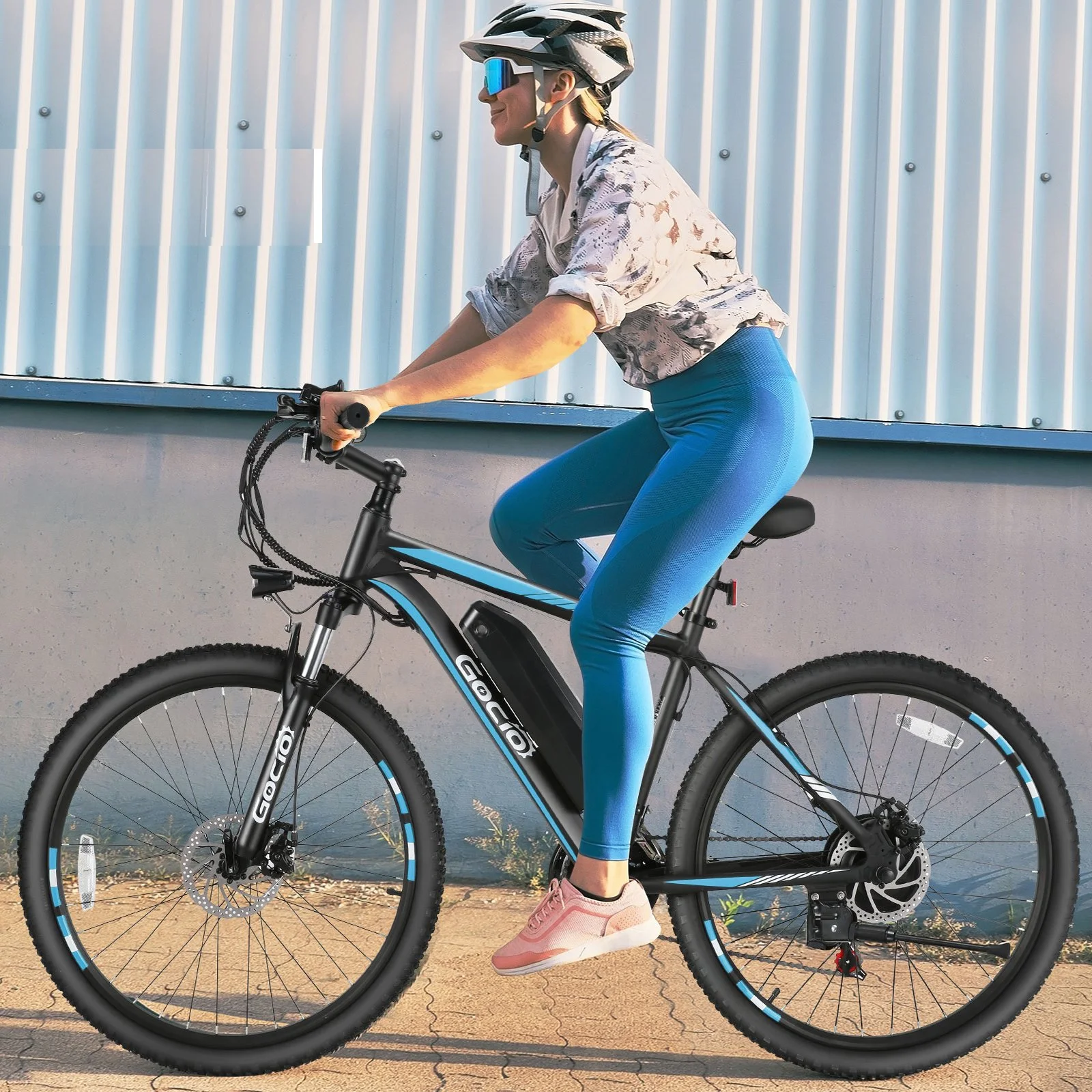 Gocio 26in Electric Mountain Bike, 500W, 48V 7.8Ah