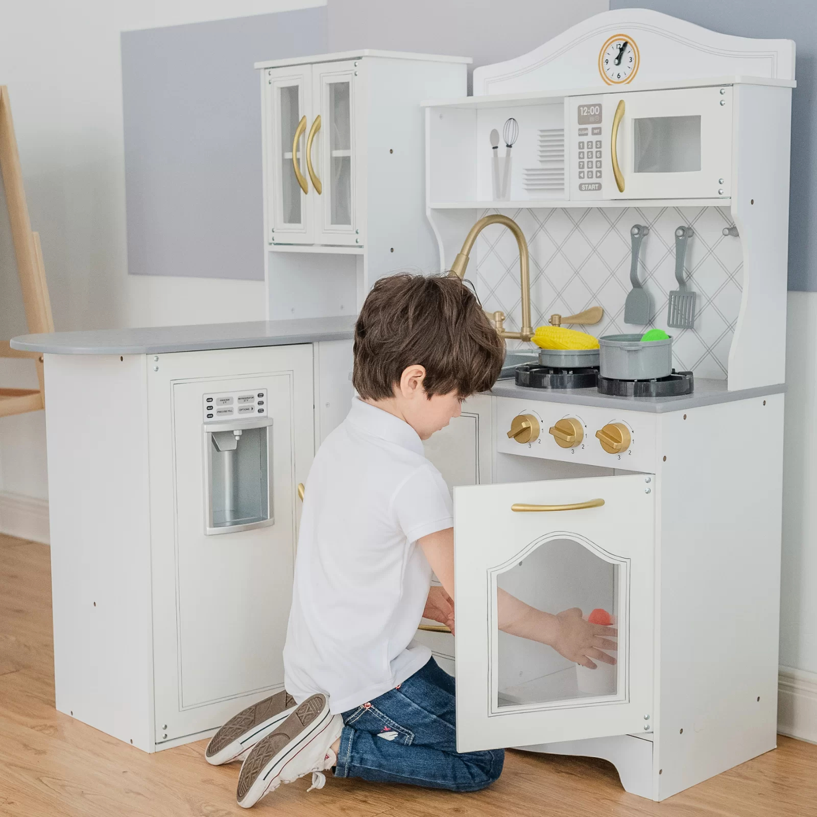 Little Chef Upper East Play Kitchen Set