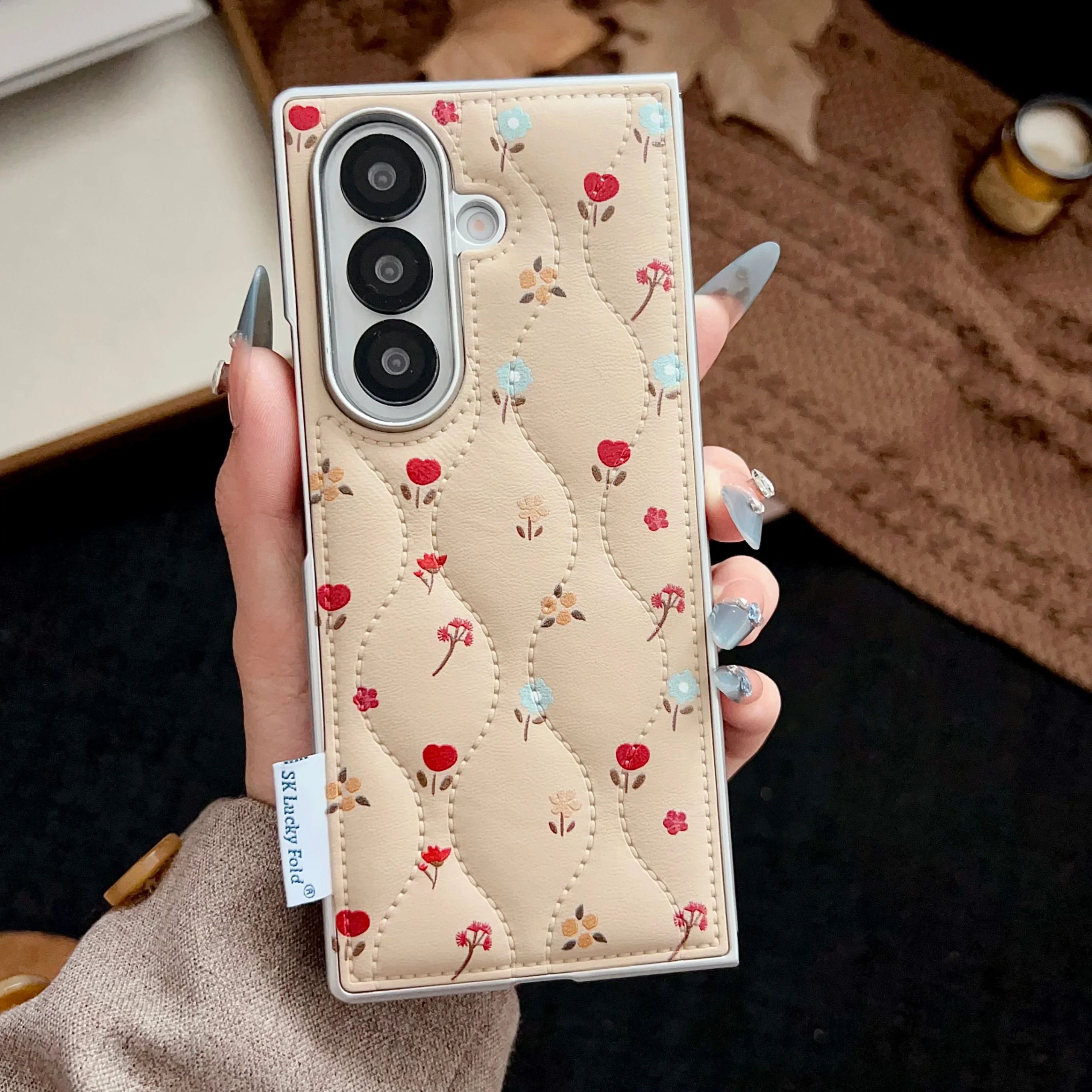 Galaxy Z Fold 7 Protective Case - back view