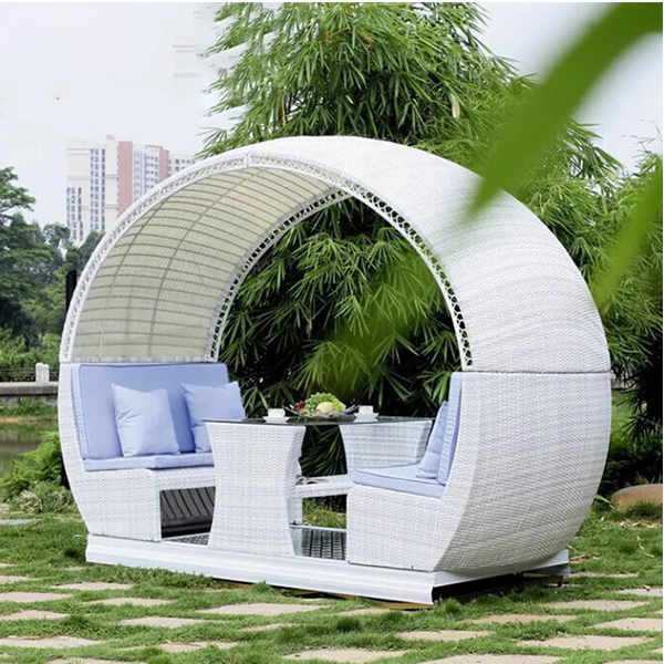 Creative Table Chair Leisure Courtyard Terrace Rattan Chair
