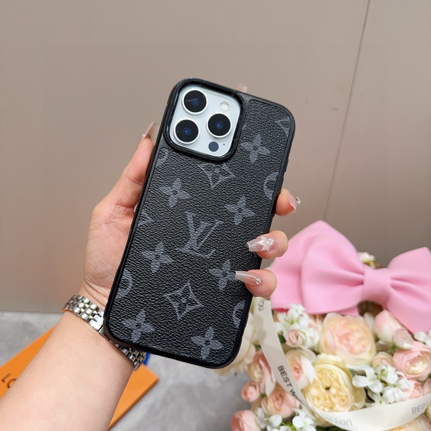 LV Classic Monogram iPhone Case