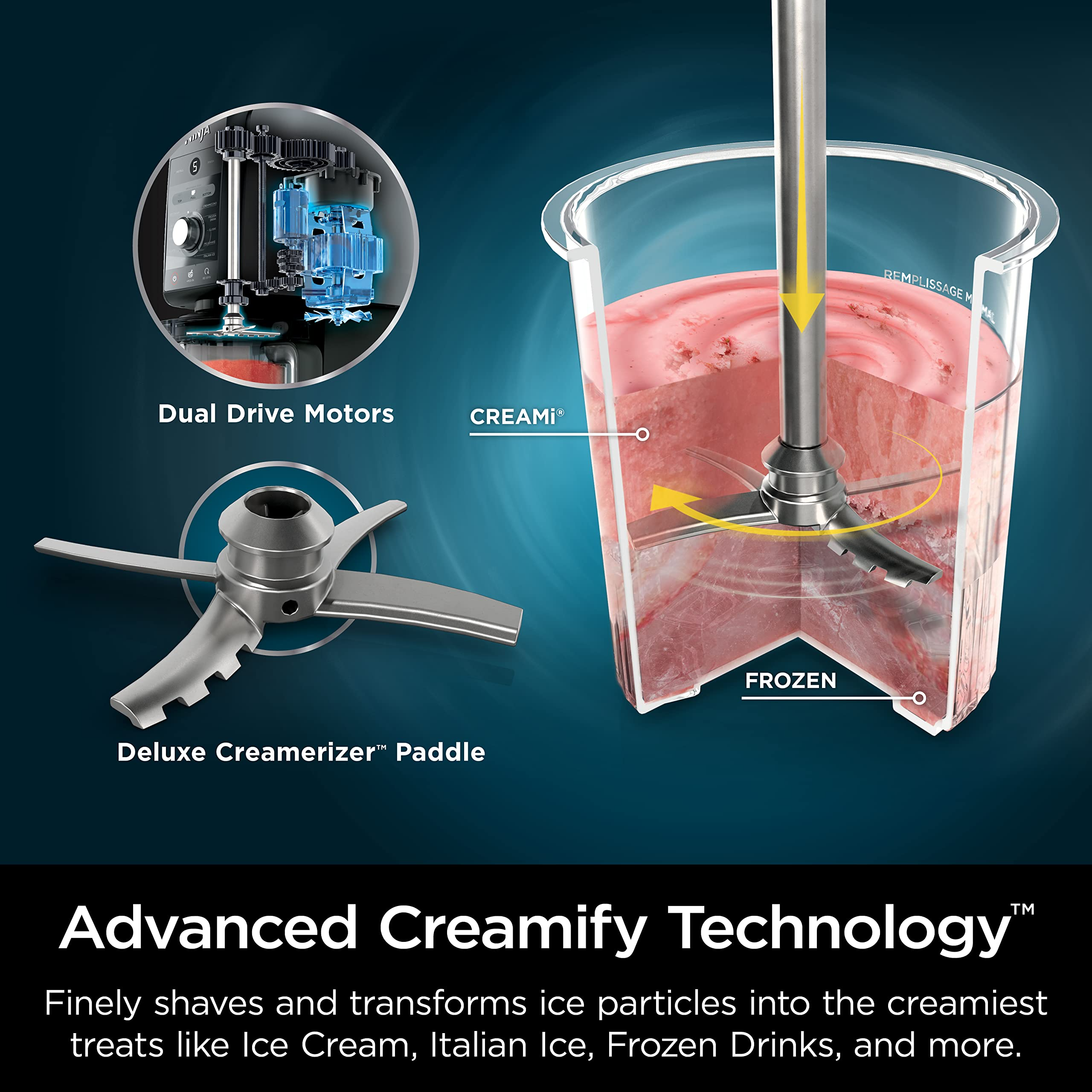 Ninja CREAMi Ice Cream & Frozen Treat Maker