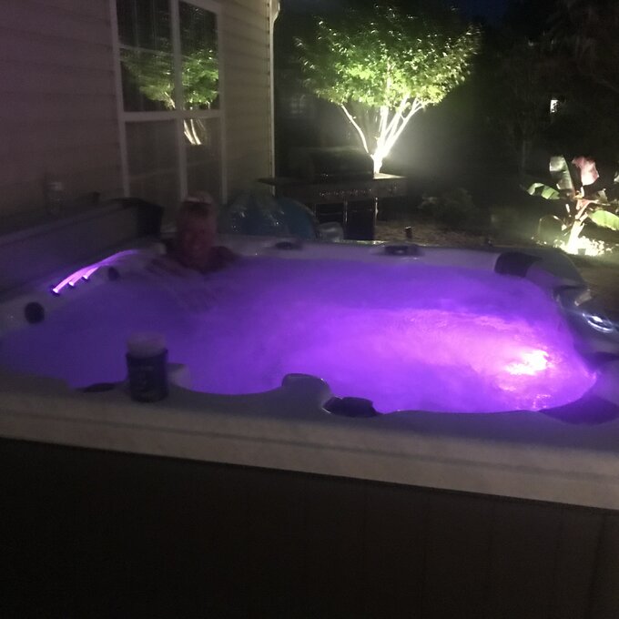 American Spas 7 - Person 56 - Jet Acrylic Square Hot Tub with